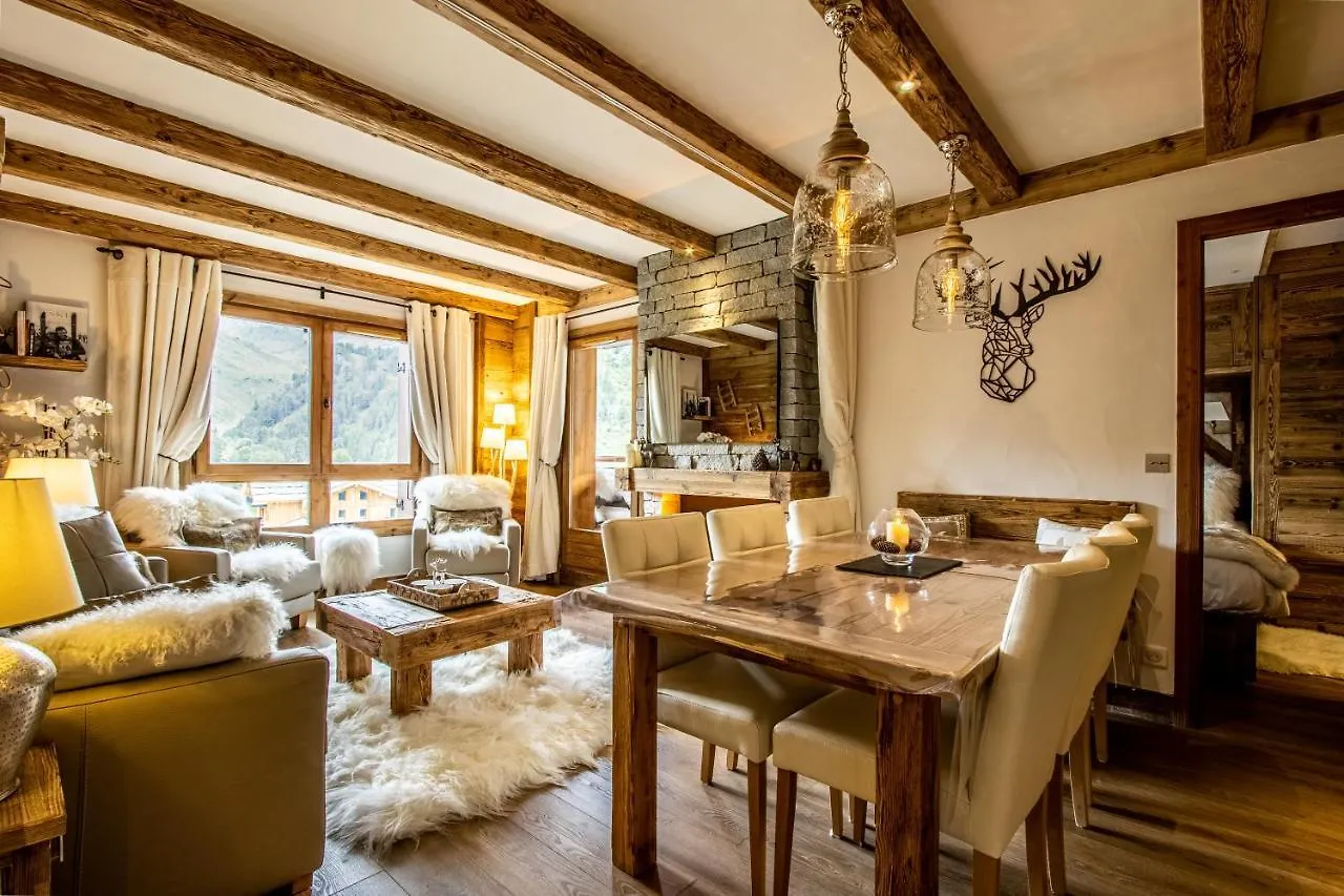 Arc 1950, ambiance chalet luxe 5/7pers dans résidence 5* skis aux pieds avec SPA Les Arcs  Les Arcs (Savoie)
